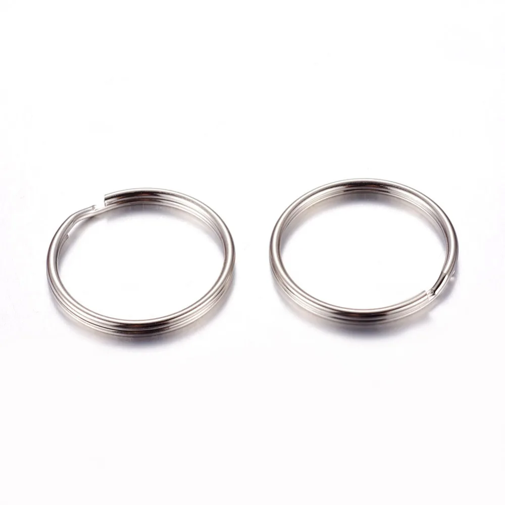 100 pcs Iron Split Key Rings Platinum Ring for Jewelry Making DIY 15mm 20mm 25mm 30mm,about 2mm thick
100 pcs Iron Split Key Rings Platinum Ring for Jewelry Making DIY 15mm 20mm 25mm 30mm,about 2mm thick