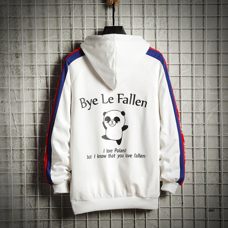Hip Hop Men Hoodie Sweatshirt Cool panda Print Harajuku Hoodie Streetwear Casual Black Pullover love poland
Hip Hop Men Hoodie Sweatshirt Cool panda Print Harajuku Hoodie Streetwear Casual Black Pullover love poland