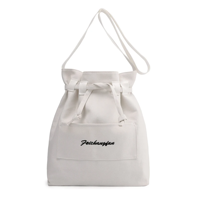 Canvas Women Shopping Shoulder Bag Ladies Female Canvas Crossbody Messenger Bags for Women Men Black White Drawstring Totes
Canvas Women Shopping Shoulder Bag Ladies Female Canvas Crossbody Messenger Bags for Women Men Black White Drawstring Totes