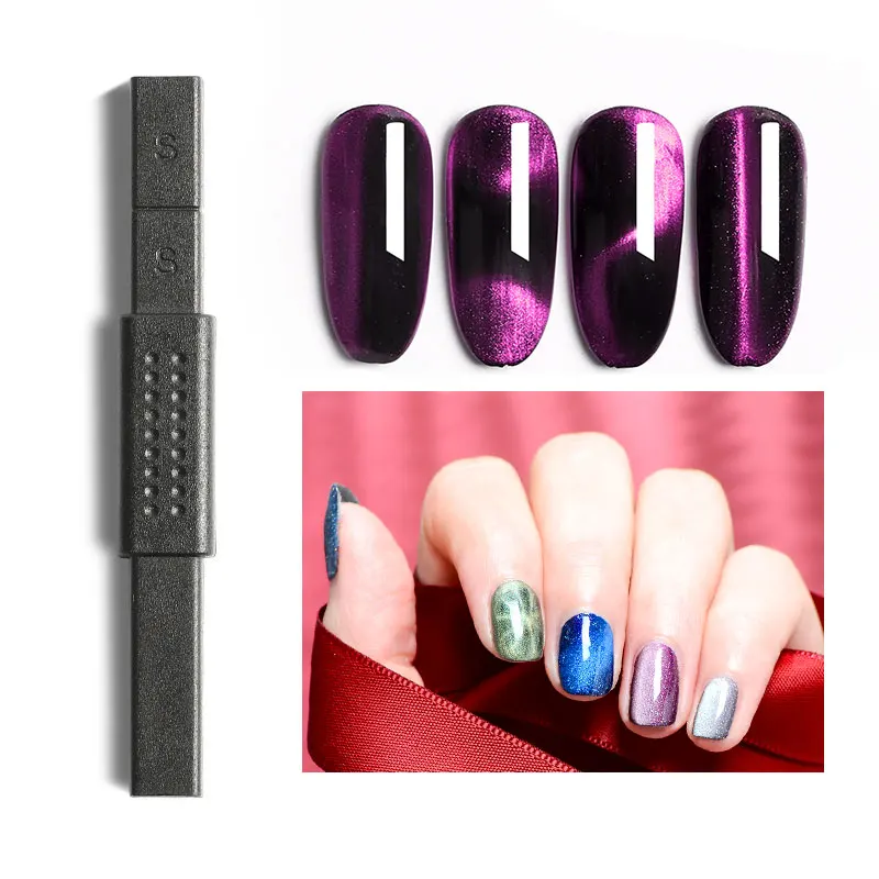 Nail Art Magnet Stick Cat Eyes Magnet for Nail Gel Polish 3d Line Strip Effect Strong Magnetic Pen Manicure Decoration Tools
Nail Art Magnet Stick Cat Eyes Magnet for Nail Gel Polish 3d Line Strip Effect Strong Magnetic Pen Manicure Decoration Tools