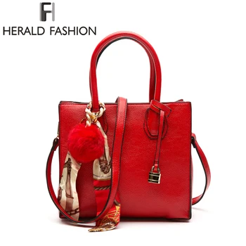 Herald Fashion Women Casual Tote Handbag New Designer Retro Women Messenger Bags High Quality PU Leather Tote Bags For Ladies
Herald Fashion Women Casual Tote Handbag New Designer Retro Women Messenger Bags High Quality PU Leather Tote Bags For Ladies