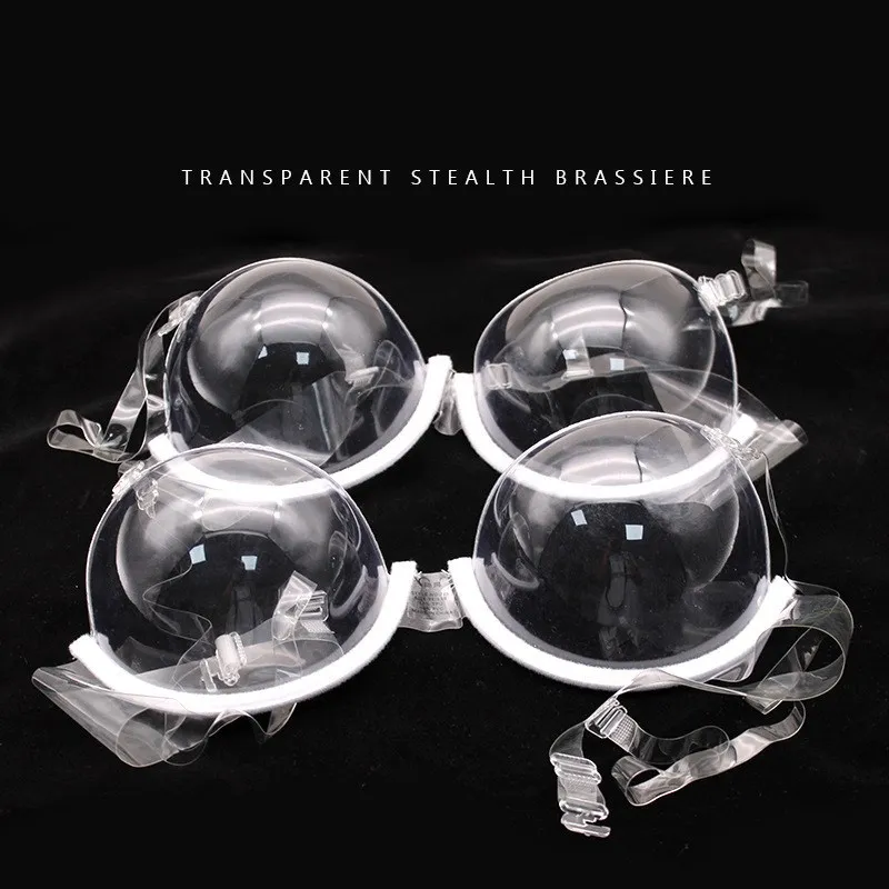 Transparent Bra Sexy Transparent Womens Bra Underwire Disposable Invisible Bra Plastic Underwear Ultra-thin Mold Cup Women's Bra
Transparent Bra Sexy Transparent Womens Bra Underwire Disposable Invisible Bra Plastic Underwear Ultra-thin Mold Cup Women's Bra