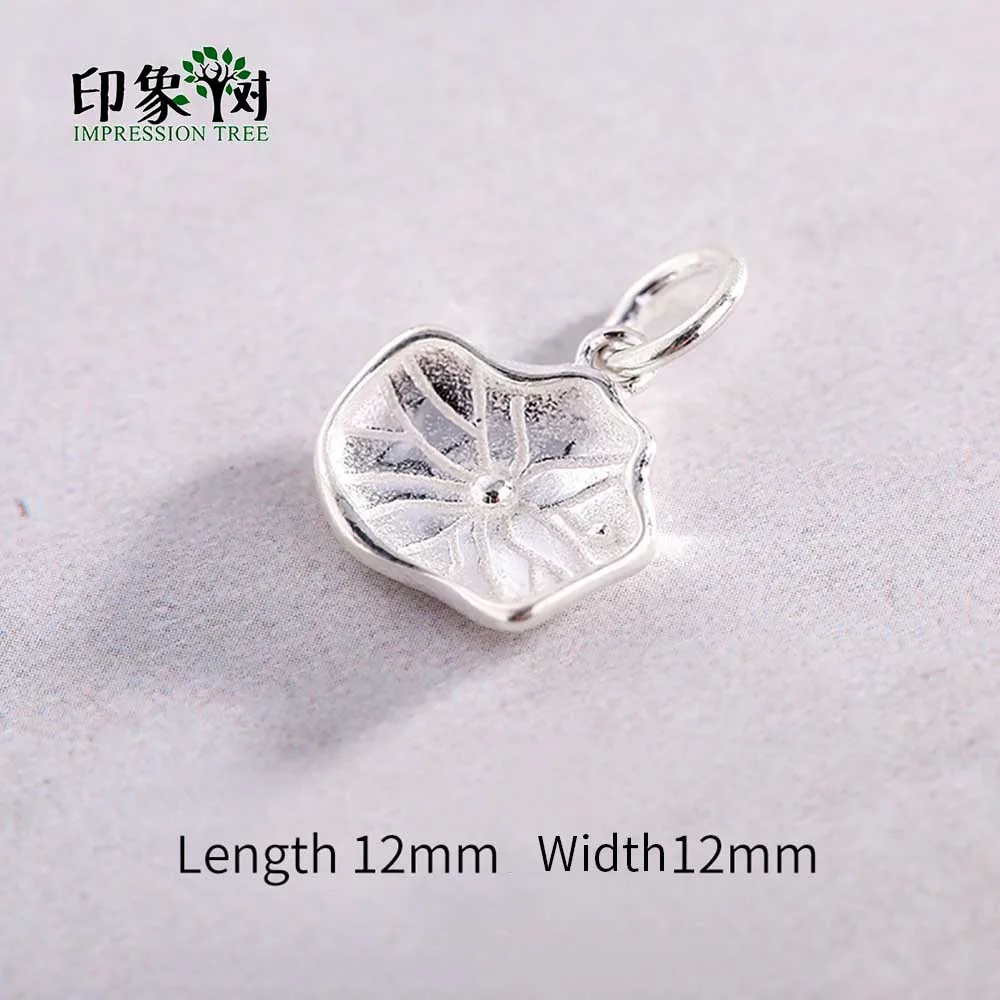 1Pc 12x12mm 925 Sterling Silver Charms Lotus Leaf Shape Pendant Cute Chic Charms For Necklace DIY Jewelry Makings 92548
1Pc 12x12mm 925 Sterling Silver Charms Lotus Leaf Shape Pendant Cute Chic Charms For Necklace DIY Jewelry Makings 92548