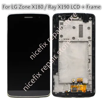 Tested For LG Zone X180 LCD For Ray X190 LCD Display +Touch Screen Digitizer Assembly + frame For LG X180 X190 Lcd
Tested For LG Zone X180 LCD For Ray X190 LCD Display +Touch Screen Digitizer Assembly + frame For LG X180 X190 Lcd