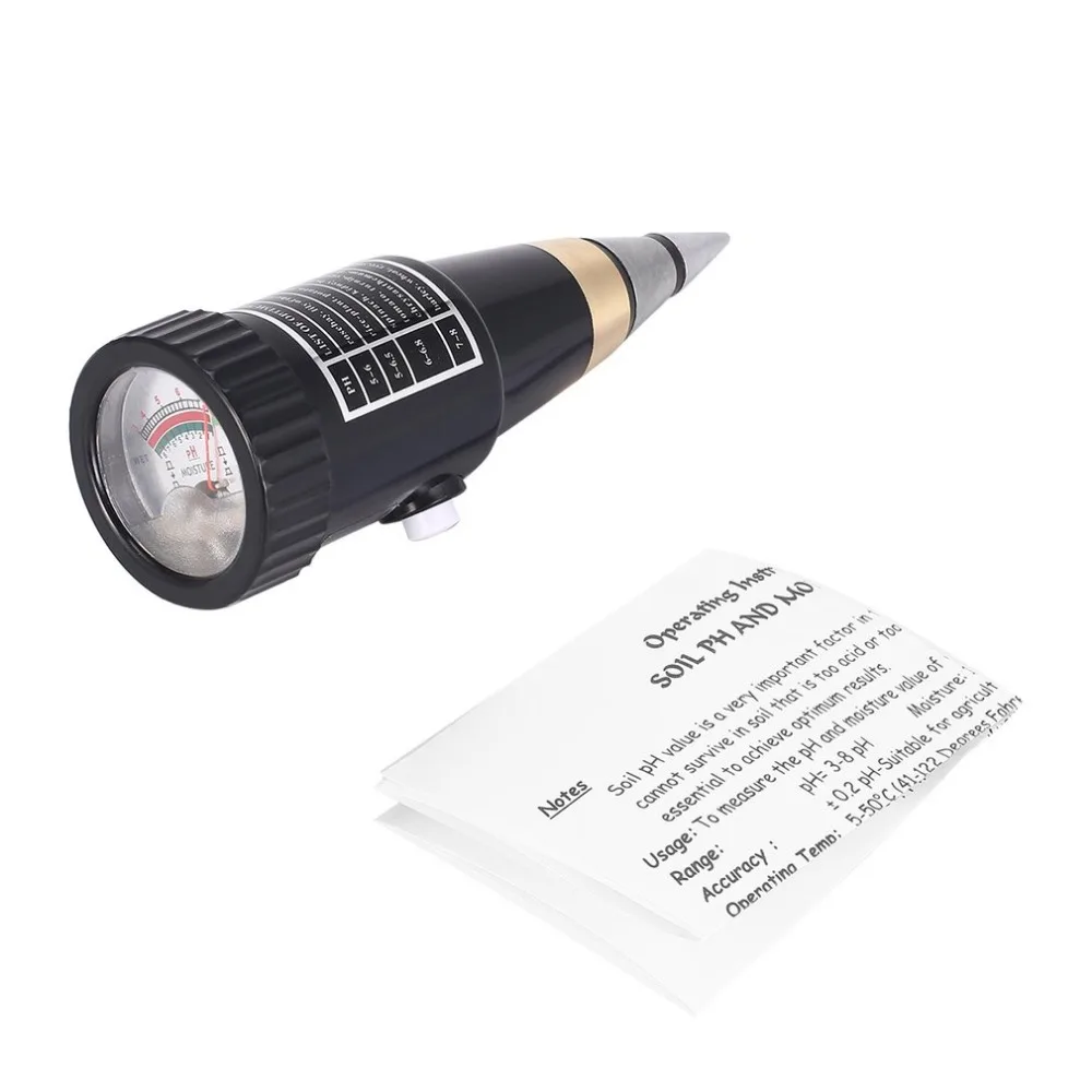 Soil Tester Monitor PH Meter Moisture Tester For Agriculture Plants Flowers 2.5-9.0pH Pen Tester for Gardeners Fruit Growers
Soil Tester Monitor PH Meter Moisture Tester For Agriculture Plants Flowers 2.5-9.0pH Pen Tester for Gardeners Fruit Growers