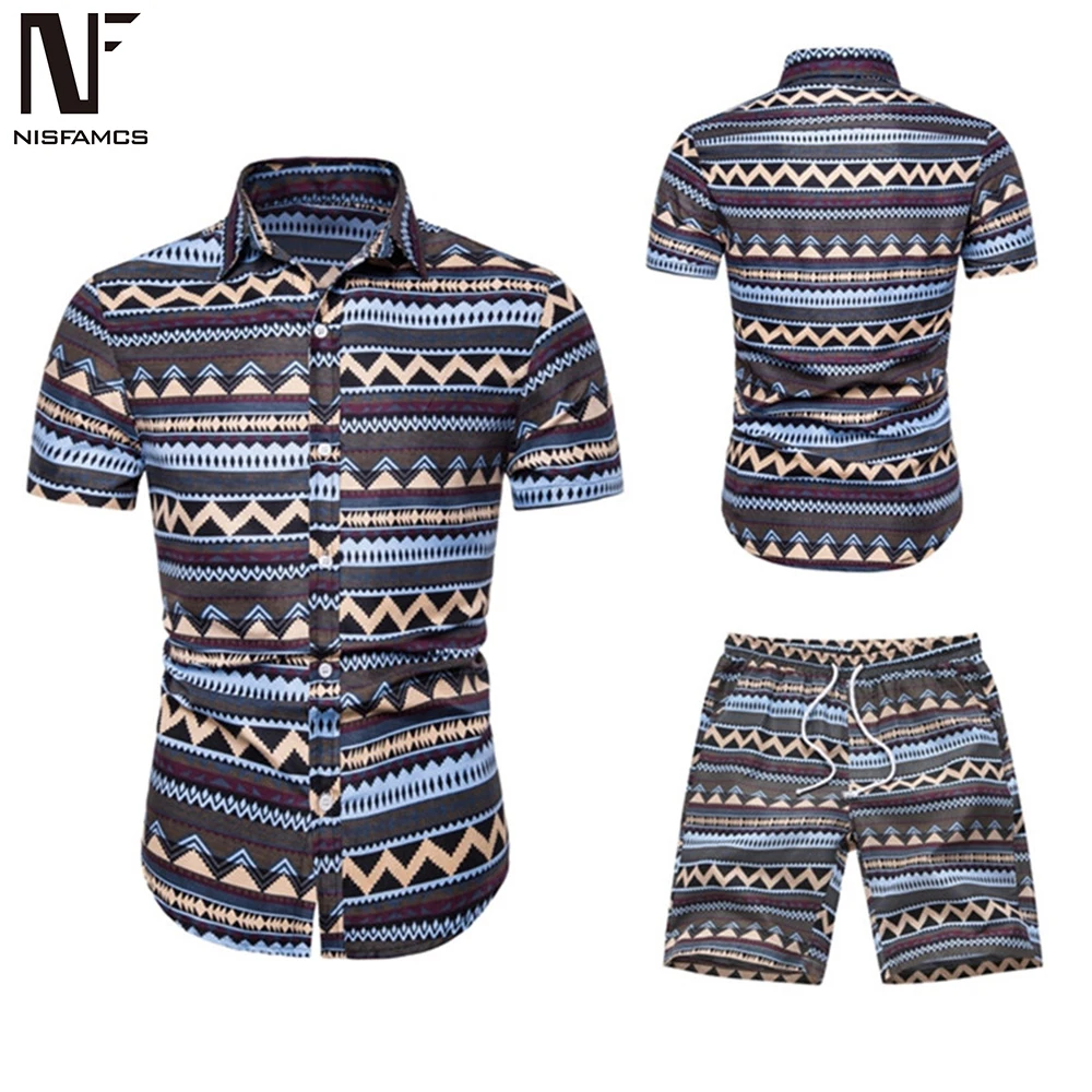 Sexy Beach Tracksuit Men Summer Print Shorts Shirt Casual Hawaiian Vacation Set Harajuku Floral Printed Swimwear 2019 Brand Suit
Sexy Beach Tracksuit Men Summer Print Shorts Shirt Casual Hawaiian Vacation Set Harajuku Floral Printed Swimwear 2019 Brand Suit
