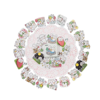 45pcs/pack Creative Fresh Cat Travel Boxed Stickers Cute Planner Scrapbooking Stationery Gift Sticker
45pcs/pack Creative Fresh Cat Travel Boxed Stickers Cute Planner Scrapbooking Stationery Gift Sticker