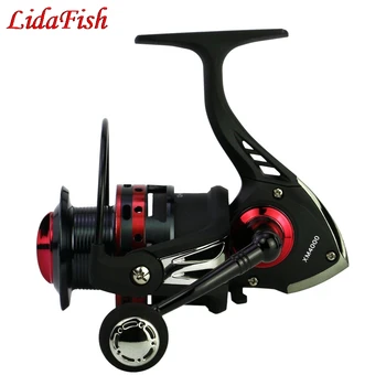 Fishing Reels 13+1BB Full Metal baitcasting reel spinning reels for Bass Fishing 2000-9000 Series
Fishing Reels 13+1BB Full Metal baitcasting reel spinning reels for Bass Fishing 2000-9000 Series