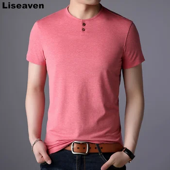Liseaven Men Tees Short Sleeve Solid Color T-Shirt Mens O-Neck Casual tshirt Men's Short T-Shirts
Liseaven Men Tees Short Sleeve Solid Color T-Shirt Mens O-Neck Casual tshirt Men's Short T-Shirts