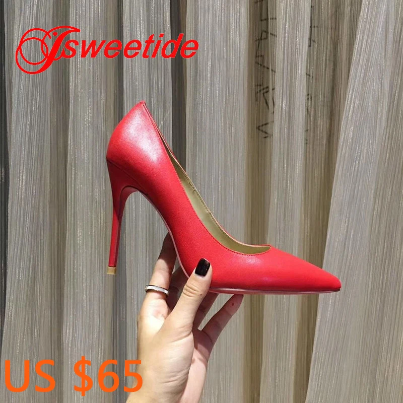 Spring Autumn Shoes Luxury Party Sexy Thin Heels Shallow Mouth Pointed Baotou Shoes Work Shoes Women Female Genuine Leather Shoe
Spring Autumn Shoes Luxury Party Sexy Thin Heels Shallow Mouth Pointed Baotou Shoes Work Shoes Women Female Genuine Leather Shoe