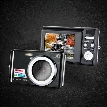 

CDC3 2.7 Inch Digital Camera TFT HD Screen 21MP CMOS 5.0MP Anti-shake 1080P Digital Video Camera with 8X Digital Zoom