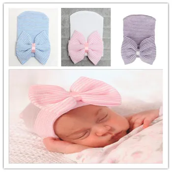 Newborn Baby Hat Toddler Autumn Striped Soft Hats Beanies High Quality Infant Warm Winter Knitted Cap With Big Bow
Newborn Baby Hat Toddler Autumn Striped Soft Hats Beanies High Quality Infant Warm Winter Knitted Cap With Big Bow