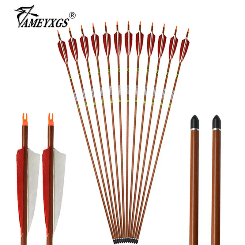 12pcs Spine 400 Archery Carbon Arrow 31inch Pure Carbon Arrows ID6.2mm GPI 7.5 For Bow And Arrow Hunting Shooting Accessories
12pcs Spine 400 Archery Carbon Arrow 31inch Pure Carbon Arrows ID6.2mm GPI 7.5 For Bow And Arrow Hunting Shooting Accessories