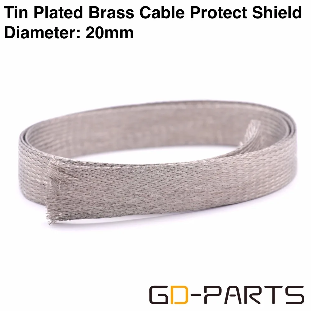 GD-PARTS Braided 14mm 20mm Tin Plated Brass Wire Cable Protect Shield Hifi Audio Power Cord Protect Sleeve Shock Proof
GD-PARTS Braided 14mm 20mm Tin Plated Brass Wire Cable Protect Shield Hifi Audio Power Cord Protect Sleeve Shock Proof