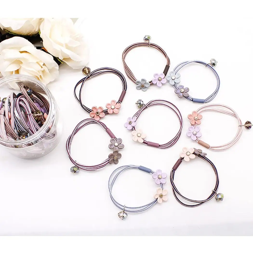 10PCS Women Cute Elastic Hair Bands Flower Stripe Double Layer Party, Club, Wedding, Daily Casual Hair Ties
10PCS Women Cute Elastic Hair Bands Flower Stripe Double Layer Party, Club, Wedding, Daily Casual Hair Ties