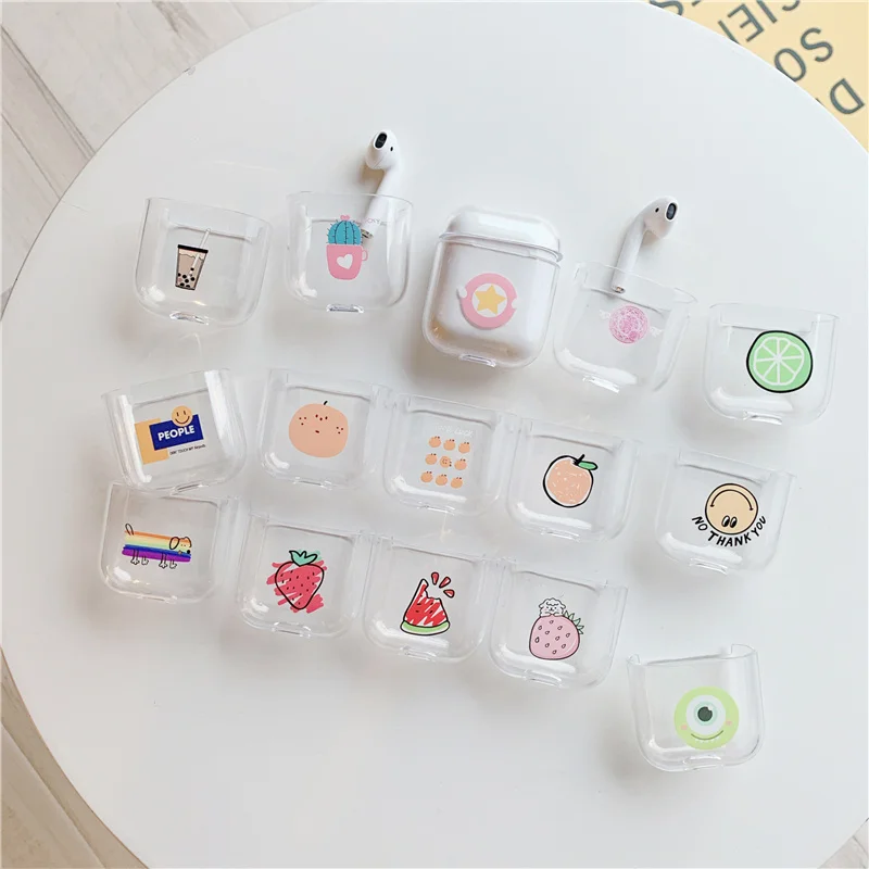 For Airpods Case cute Cartoon animal Transparent PC Hard Bluetooth Wireless Earphone For Apple Airpods Earphone Protector cover
For Airpods Case cute Cartoon animal Transparent PC Hard Bluetooth Wireless Earphone For Apple Airpods Earphone Protector cover