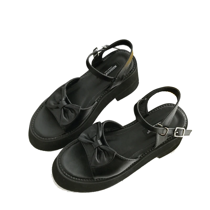 Sandalias Plataforma Mujer Summer Platform Shoes Casual High Heel Sandals Black Bow Womens Sandals Punk Shoes Female Sandals
Sandalias Plataforma Mujer Summer Platform Shoes Casual High Heel Sandals Black Bow Womens Sandals Punk Shoes Female Sandals