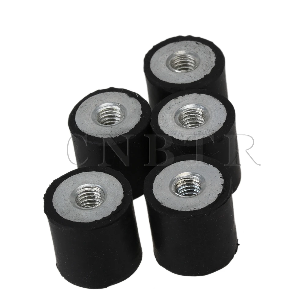 CNBTR 5PCS DE M5 15 x 15 Female Thread Flat Base Rubber Isolator Replace Silentblock
CNBTR 5PCS DE M5 15 x 15 Female Thread Flat Base Rubber Isolator Replace Silentblock