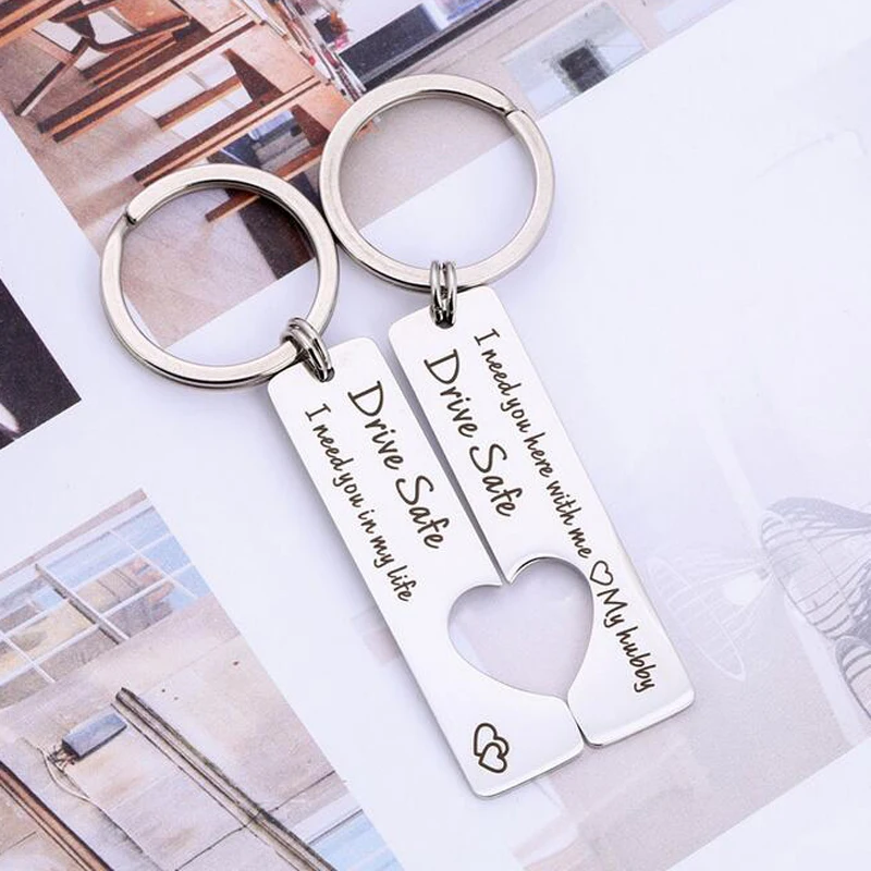 Couples Dive Safe Key Chain Gift Engraved Drive Safe I Need You Here With Me / In My Life Keychain Inspirational Jewelry Keyring
Couples Dive Safe Key Chain Gift Engraved Drive Safe I Need You Here With Me / In My Life Keychain Inspirational Jewelry Keyring