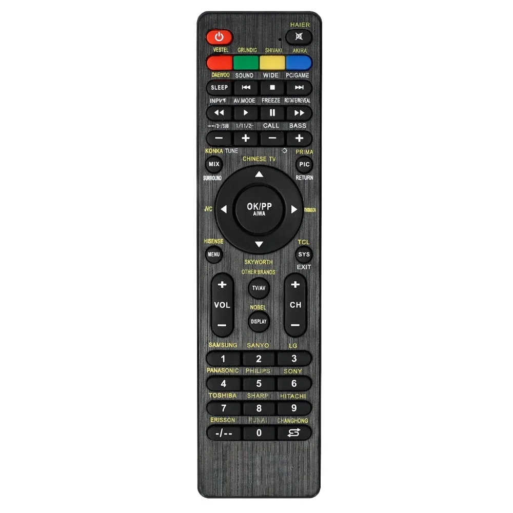 Universal remote control for haier vestel gryndig daewoo hisense LED LCD TV LR-LCD 707E controller
Universal remote control for haier vestel gryndig daewoo hisense LED LCD TV LR-LCD 707E controller
