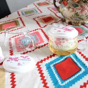 1 Pcs New KEYAMA glass flower tea cups with ceramic lid Cherry blossoms pattern Afternoon tea cup with filter function Gifts
1 Pcs New KEYAMA glass flower tea cups with ceramic lid Cherry blossoms pattern Afternoon tea cup with filter function Gifts