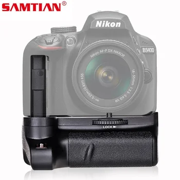 SAMTIAN Multi-power Vertical Battery Grip For Nikon D3400 DSLR Camera Battery Handle Work With EN-EL14 Battery
SAMTIAN Multi-power Vertical Battery Grip For Nikon D3400 DSLR Camera Battery Handle Work With EN-EL14 Battery