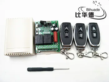 433Mhz Remote Controls 2 channel rf wireless remote control relay switch 1527 220V 433mhz Relay Module Learning Code 1527
433Mhz Remote Controls 2 channel rf wireless remote control relay switch 1527 220V 433mhz Relay Module Learning Code 1527