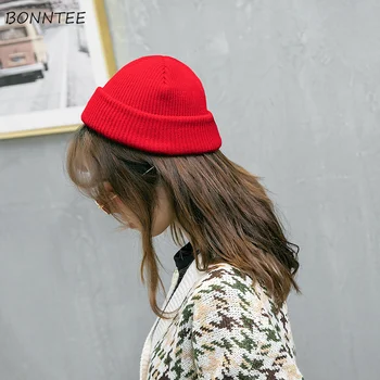 Beanies Women Solid Winter Hat Warm Knitted Couple Cap Trendy Womens Daily Harajuku Korean Style Leisure Simple All-match Chic
Beanies Women Solid Winter Hat Warm Knitted Couple Cap Trendy Womens Daily Harajuku Korean Style Leisure Simple All-match Chic