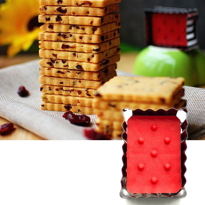 1Pcs Square Cookie Biscuit Cutter Stainless Steel Pressed icing Sugarcraft Cake Decoration Square Molds Confectionery Tools
1Pcs Square Cookie Biscuit Cutter Stainless Steel Pressed icing Sugarcraft Cake Decoration Square Molds Confectionery Tools