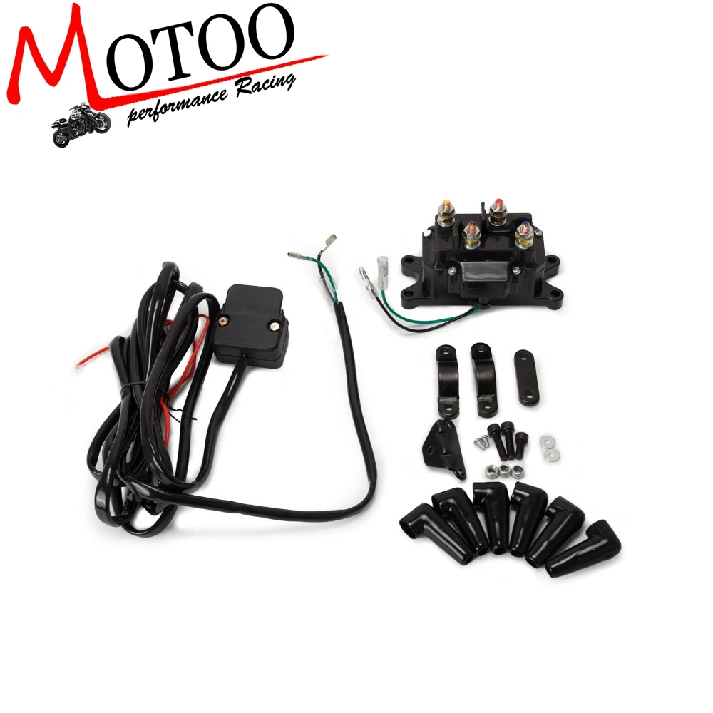 Free Shipping Universal 12V ATV UTV Solenoid Relay Contactor and Winch Rocker Thumb Switch Wiring Combo
Free Shipping Universal 12V ATV UTV Solenoid Relay Contactor and Winch Rocker Thumb Switch Wiring Combo