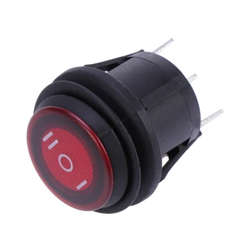 2pcs AC 6A/250V 3 Pin Round Rocker Toggle ON/OFF Waterproof SPDT Switch Button For Auto Car And Boat A30
2pcs AC 6A/250V 3 Pin Round Rocker Toggle ON/OFF Waterproof SPDT Switch Button For Auto Car And Boat A30