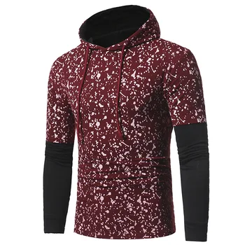 Mens Autumn Winter New Splice Color Printing Pullover Hoodie Fashion Hoodies For Men Casual Slim Hooded Long Sleeve 2 Colour
Mens Autumn Winter New Splice Color Printing Pullover Hoodie Fashion Hoodies For Men Casual Slim Hooded Long Sleeve 2 Colour