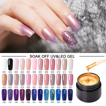 LEMOOC sparkly Glitter Gel 180 Colors 5ml Nail Color Varnish Nail Art Salon Soak Off UV LED Nail Art Design Gel varnish
LEMOOC sparkly Glitter Gel 180 Colors 5ml Nail Color Varnish Nail Art Salon Soak Off UV LED Nail Art Design Gel varnish