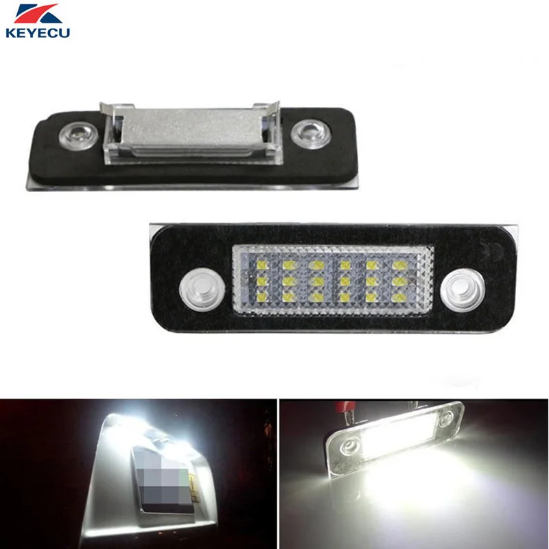 KEYECU 2 шт. 12В 6500 к белый 18SMD Белый светодиодный номерной знак для Ford Fiesta Fusion Mondeo MK2
KEYECU 2 шт. 12В 6500 к белый 18SMD Белый светодиодный номерной знак для Ford Fiesta Fusion Mondeo MK2