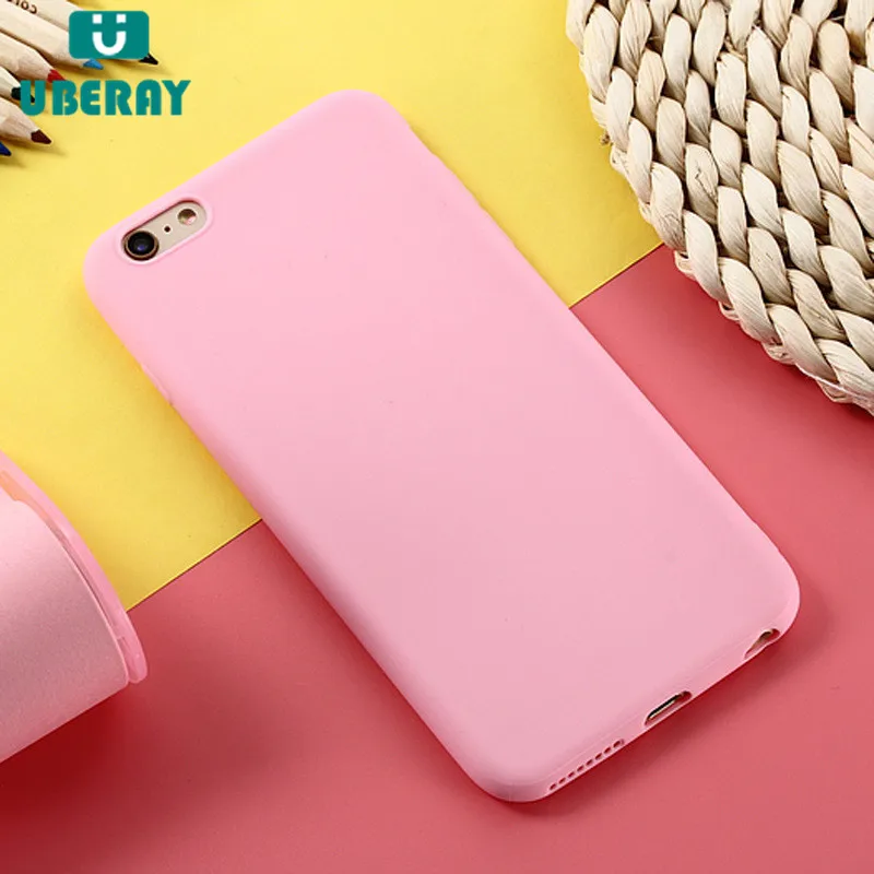 Мягкий чехол из ТПУ для Xiaomi Redmi 5A Note5A Note4X Mi 8 SE конфетно-розовый фиолетовый Mi6 5X Note3