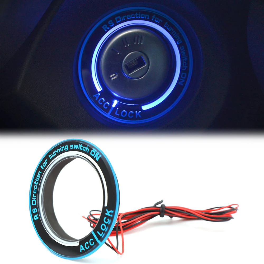 Car light LED Ignition Switch cover/Ring key ring decoration stickers for Ford Focus 2 /Focus 3 4 MK3 MK4 2005-2016/ Kuga/S-MAX
Car light LED Ignition Switch cover/Ring key ring decoration stickers for Ford Focus 2 /Focus 3 4 MK3 MK4 2005-2016/ Kuga/S-MAX