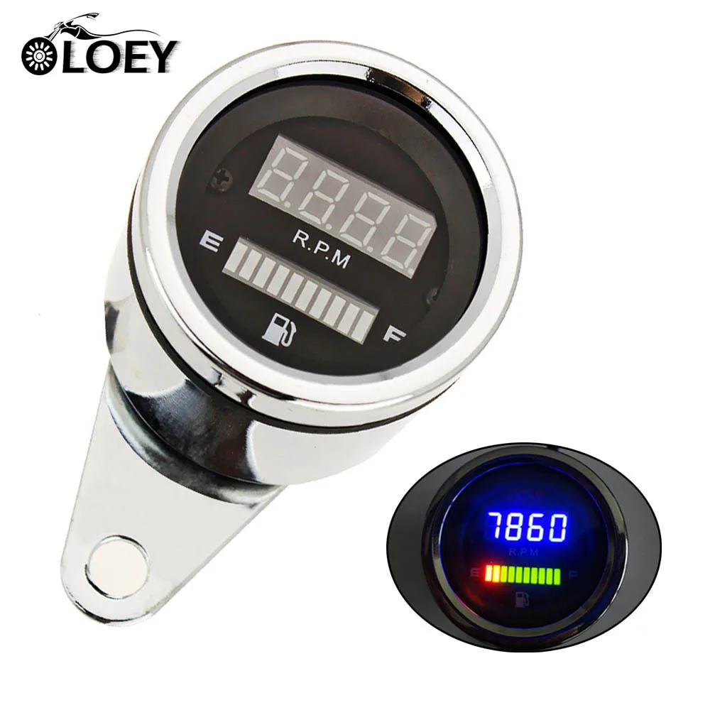 12V Universal Motorcycle Digital Tachometer Instruments Speedometer Fuel Level Meter Gauge Moto Accessory LED For Yamaha YZF R1
12V Universal Motorcycle Digital Tachometer Instruments Speedometer Fuel Level Meter Gauge Moto Accessory LED For Yamaha YZF R1
