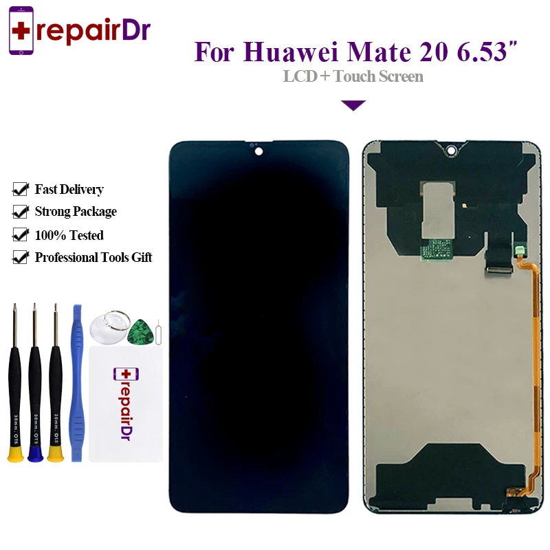 5PCS Original LCD For HUAWEI Mate 20 Lcd Display Touch Screen Digitizer 100% Tested 6.53'' For Huawei Mate 20 Lcd Replacement
5PCS Original LCD For HUAWEI Mate 20 Lcd Display Touch Screen Digitizer 100% Tested 6.53'' For Huawei Mate 20 Lcd Replacement