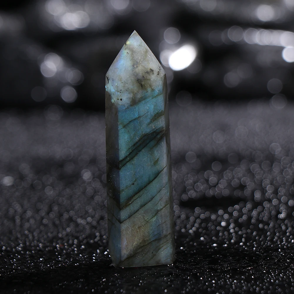 1 PC Collectibles Labradorite Moonstone Quartz Crystal Stone Gemstone Point Healing Hexagonal Wand Home Decor
1 PC Collectibles Labradorite Moonstone Quartz Crystal Stone Gemstone Point Healing Hexagonal Wand Home Decor