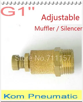 20pcs in lot Pneumatic G 1 Inch BSP 1" Brass Adjustable Exhaust Silencer Muffler Throttle For Valve Cylinder PSB-10
20pcs in lot Pneumatic G 1 Inch BSP 1" Brass Adjustable Exhaust Silencer Muffler Throttle For Valve Cylinder PSB-10