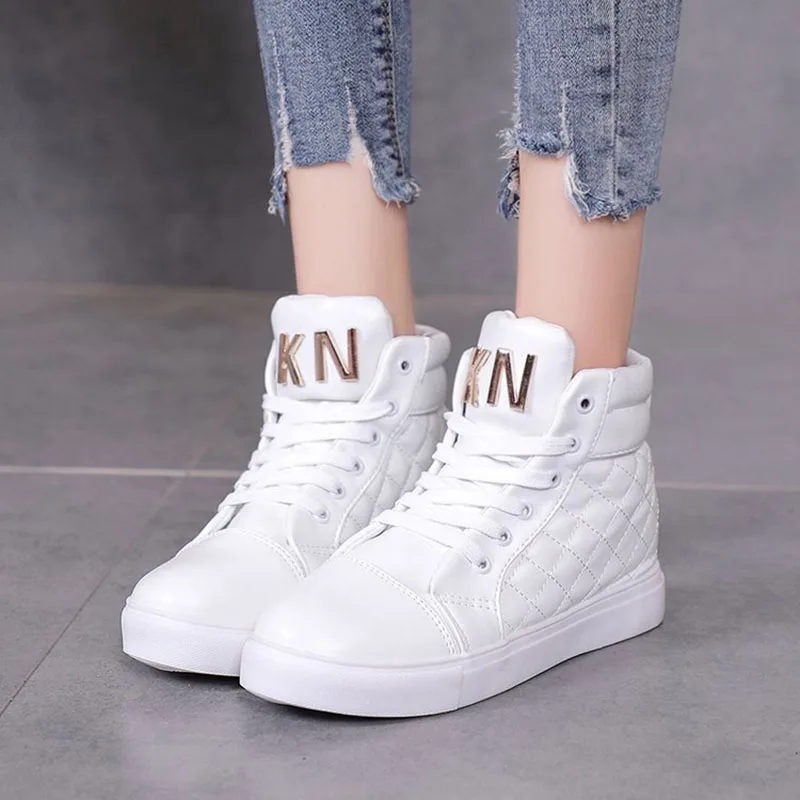 Casual High-Top Shoes Flats Loafer Tennis Shoes Womens Sports Casual Shoes 2018 Autumn And Winter New Style Trend Casual Shoes W
Casual High-Top Shoes Flats Loafer Tennis Shoes Womens Sports Casual Shoes 2018 Autumn And Winter New Style Trend Casual Shoes W