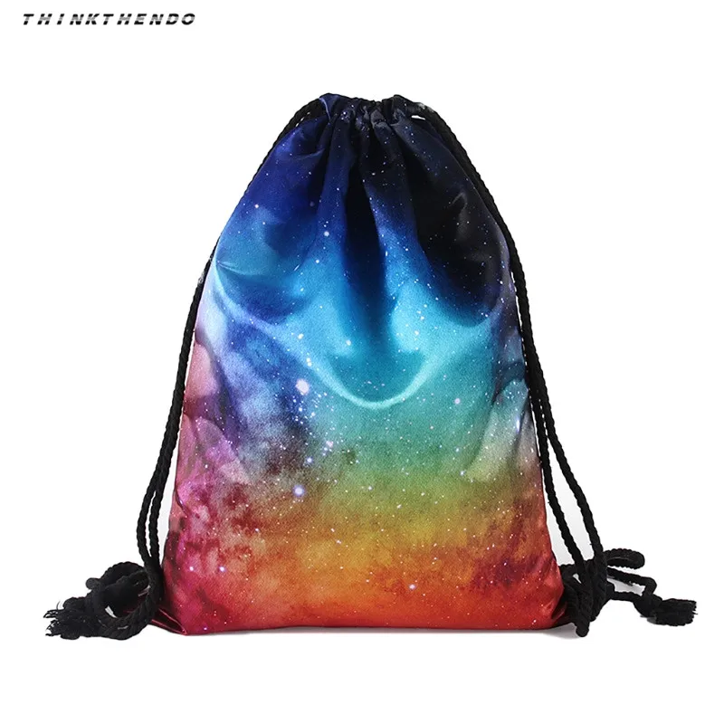 THINKTHENDO Fashion New Unisex 3D Print Drawstring Backpack Men Women Travel Outdoor Shopping School Shoulder Rucksack Bag
THINKTHENDO Fashion New Unisex 3D Print Drawstring Backpack Men Women Travel Outdoor Shopping School Shoulder Rucksack Bag
