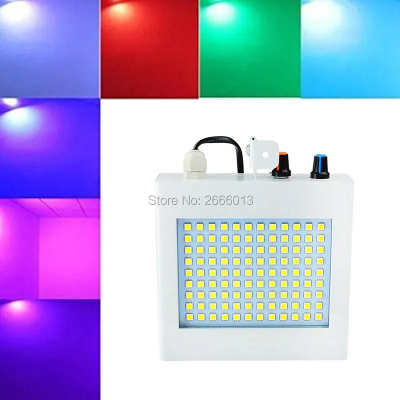 Niugul 108 LED Strobe light,RGB/White Color LED Flash lights,Speed Adjustable LED Strobe Stage Light For Party Events LED Lamp 
Niugul 108 LED Strobe light,RGB/White Color LED Flash lights,Speed Adjustable LED Strobe Stage Light For Party Events LED Lamp