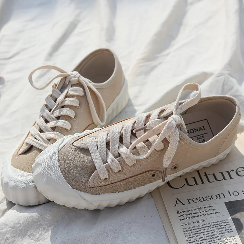 Canvas Shoes Women Patchwork Striped Fashion Sneakers for Students Large size 41/42/43 Breathable Design Sneaker
Canvas Shoes Women Patchwork Striped Fashion Sneakers for Students Large size 41/42/43 Breathable Design Sneaker