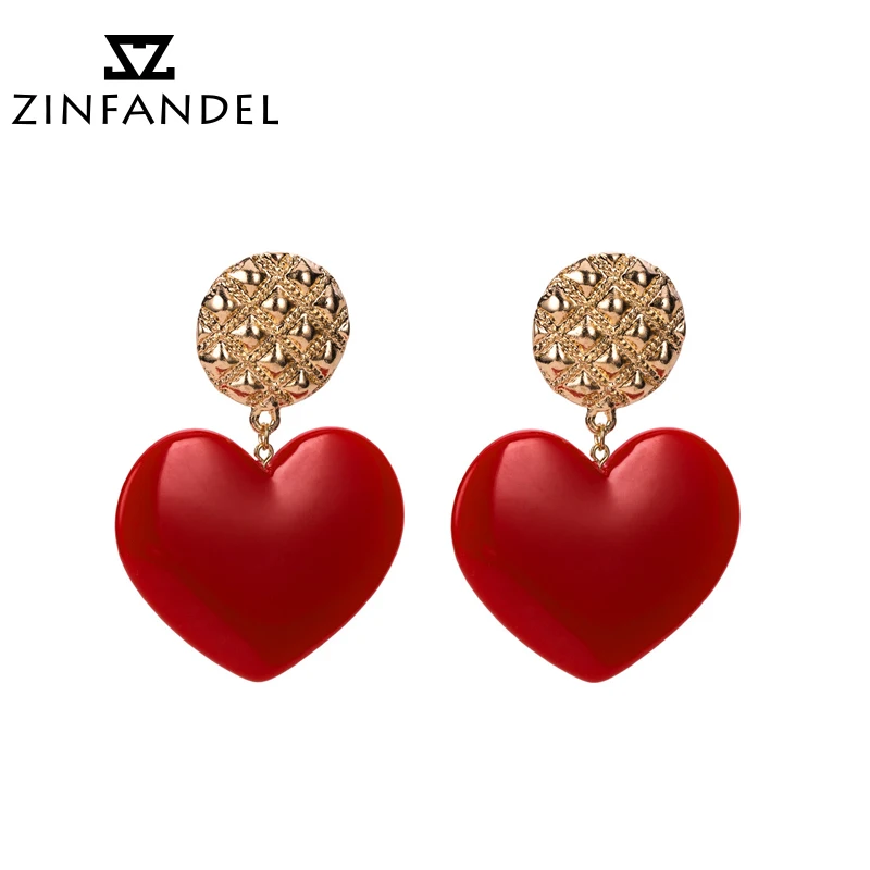ZINFANDEL Brand European Exaggeration Three-dimensional Eardrop Earrings New Pattern Personality Alloy Resin Ear Nail Woman Gift
ZINFANDEL Brand European Exaggeration Three-dimensional Eardrop Earrings New Pattern Personality Alloy Resin Ear Nail Woman Gift