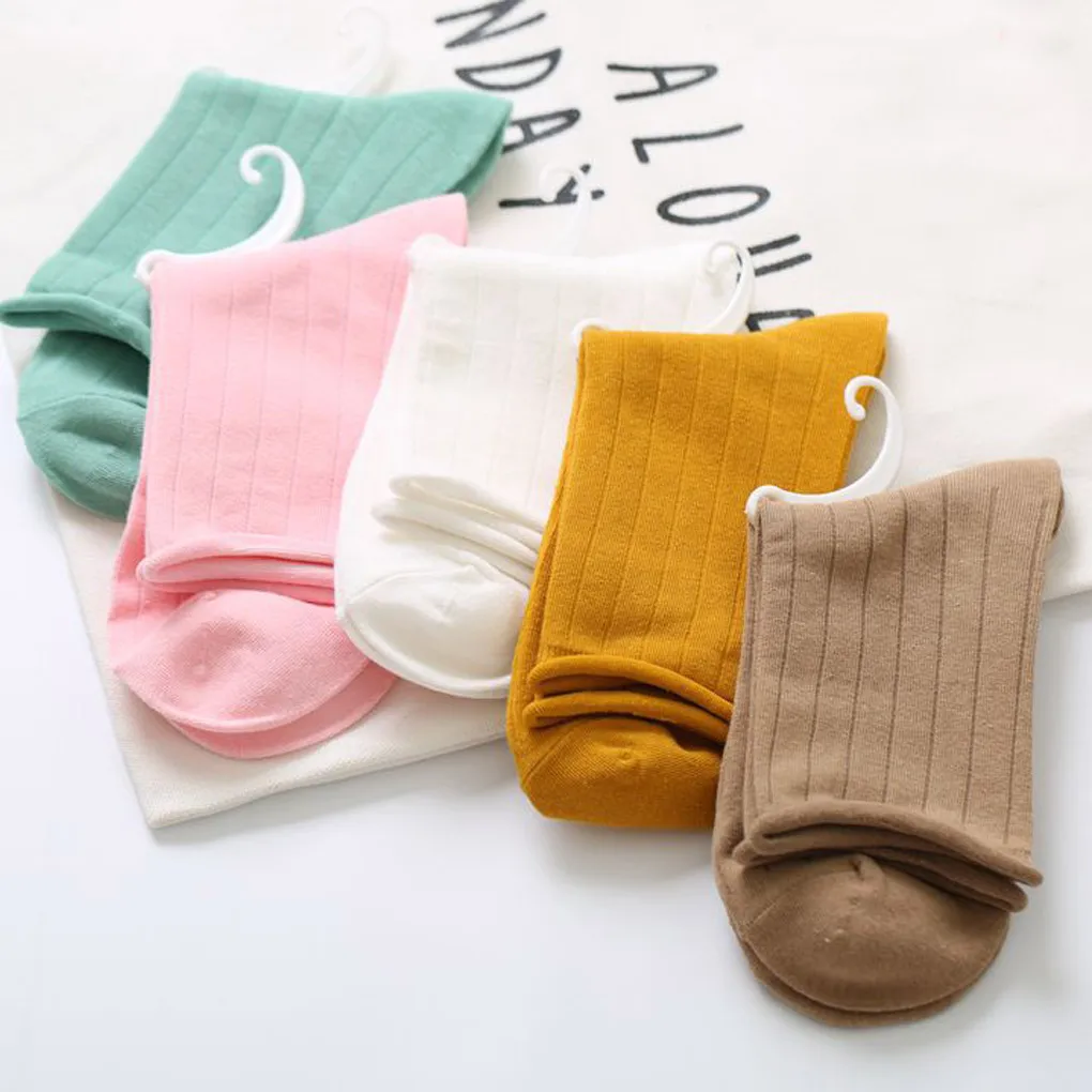 Women Girl Autumn Winter Cotton Solid Color Loose Roll Up Socks Middle Tube Socks
Women Girl Autumn Winter Cotton Solid Color Loose Roll Up Socks Middle Tube Socks