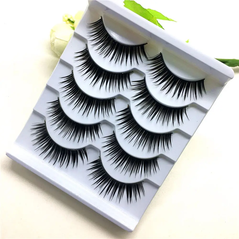 5 Pairs NEW Black False Eyelashes Thick Natural Long Soft Handmade Fake Eye Lashes Beauty Makeup Extension Tools #007
5 Pairs NEW Black False Eyelashes Thick Natural Long Soft Handmade Fake Eye Lashes Beauty Makeup Extension Tools #007