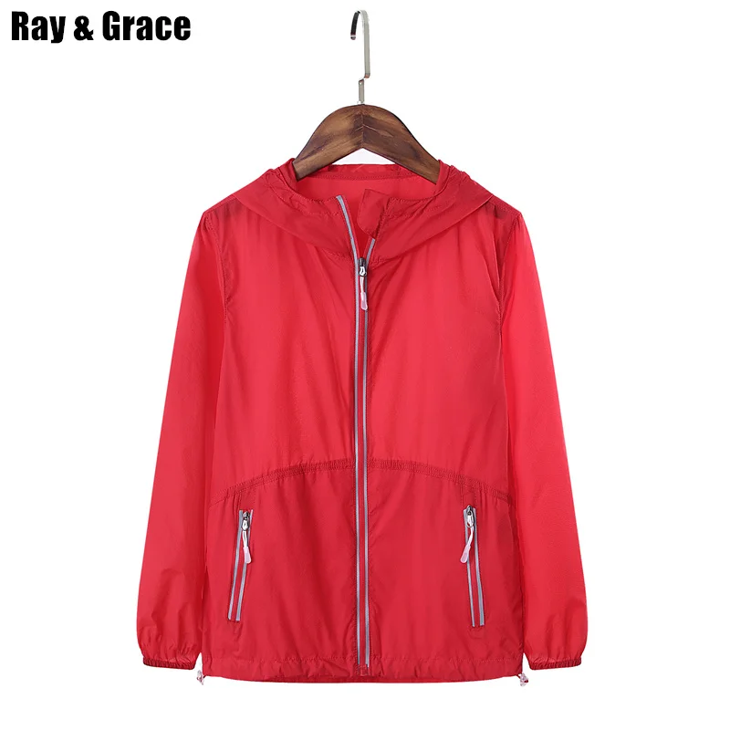 RAY GRACE Children Summer Windbreaker Girls Boys Jacket Travel Coat UV Protection Outdoor Sportswear For Kids Teens Lightweight
RAY GRACE Children Summer Windbreaker Girls Boys Jacket Travel Coat UV Protection Outdoor Sportswear For Kids Teens Lightweight