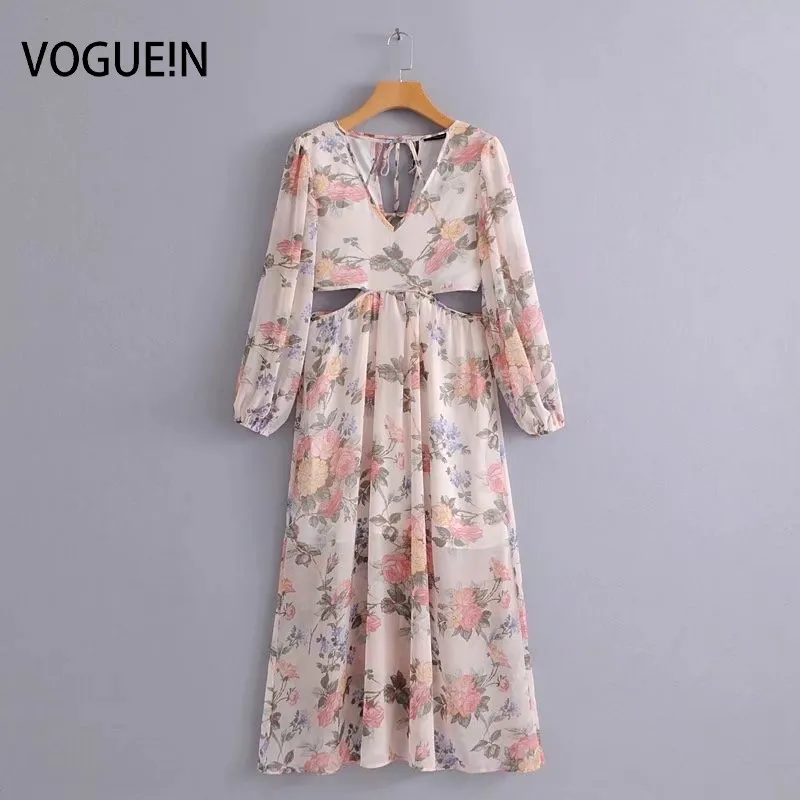 VOGUEIN New Womens Sexy Summer Beach Floral Print Long Sleeve Midi Dress Wholesale
VOGUEIN New Womens Sexy Summer Beach Floral Print Long Sleeve Midi Dress Wholesale