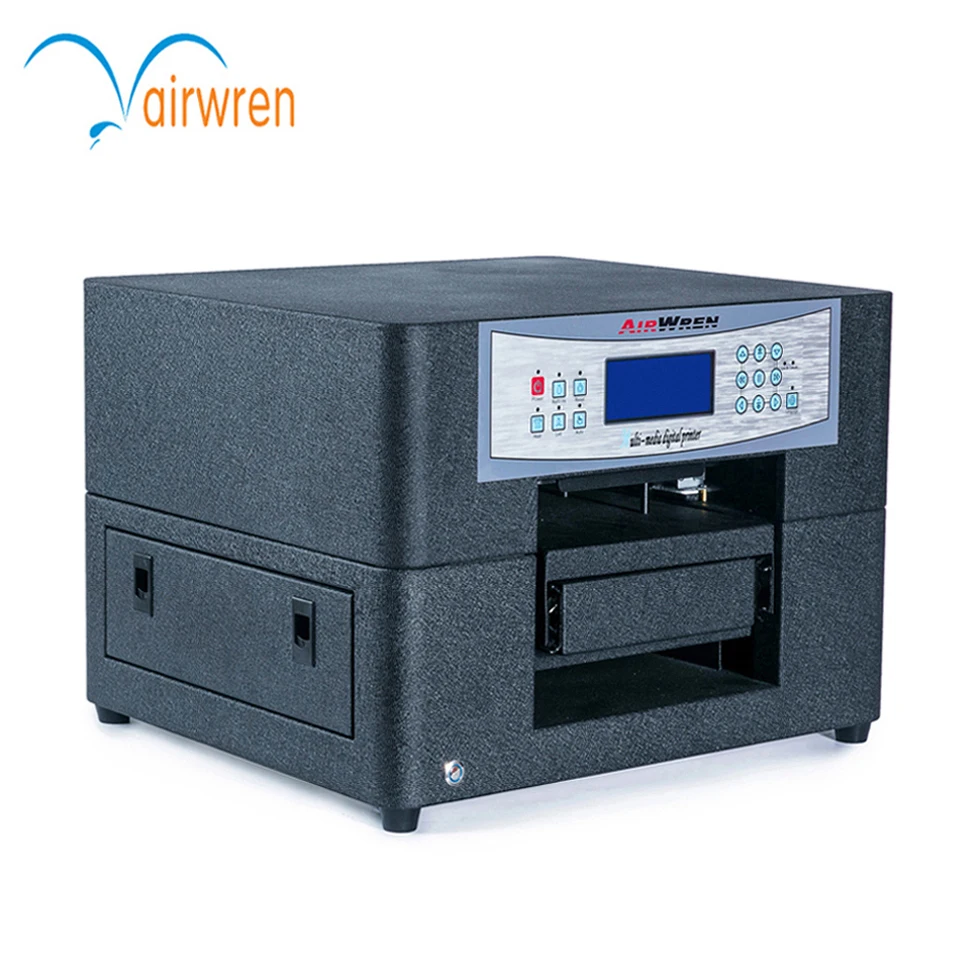 Industrial Digital Textile Printing Machine with R330 Technology A4 DTG T-shirt Printer for Haiwn-T400
Industrial Digital Textile Printing Machine with R330 Technology A4 DTG T-shirt Printer for Haiwn-T400